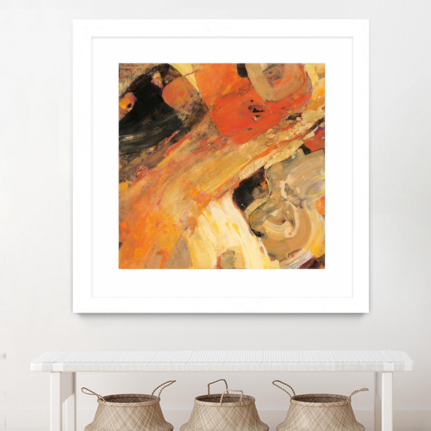 Moab by Albena Hristova on GIANT ART - yellow abstract