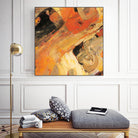 Moab by Albena Hristova on GIANT ART - yellow abstract