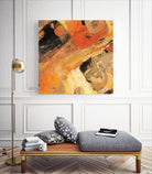 Moab by Albena Hristova on GIANT ART - yellow abstract