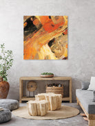 Moab by Albena Hristova on GIANT ART - yellow abstract