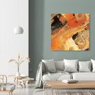 Moab by Albena Hristova on GIANT ART - yellow abstract