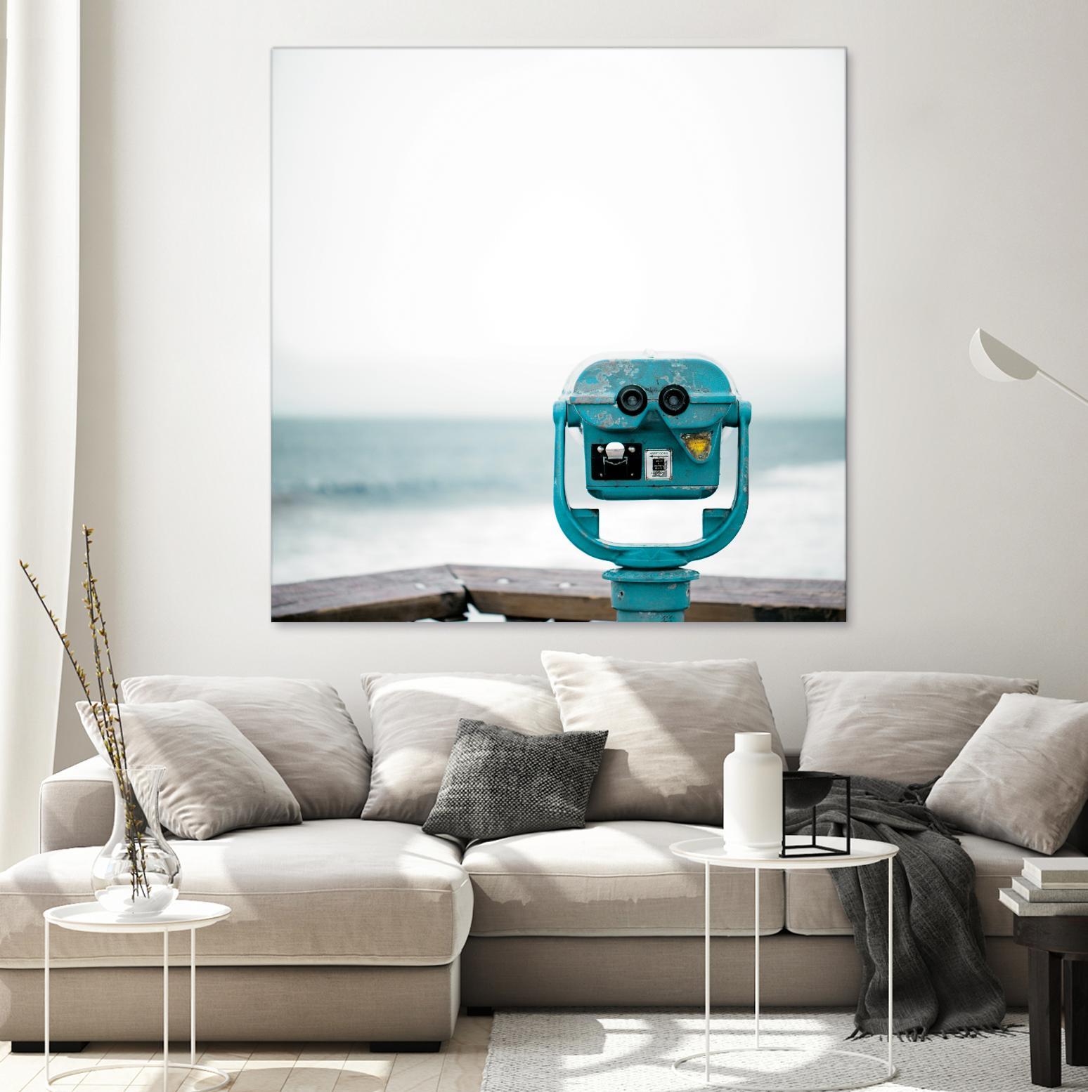 Pacific Cool I by Elizabeth Urquhart on GIANT ART - white sea scene