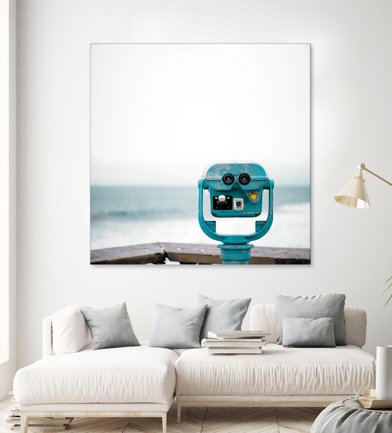 Pacific Cool I by Elizabeth Urquhart on GIANT ART - white sea scene