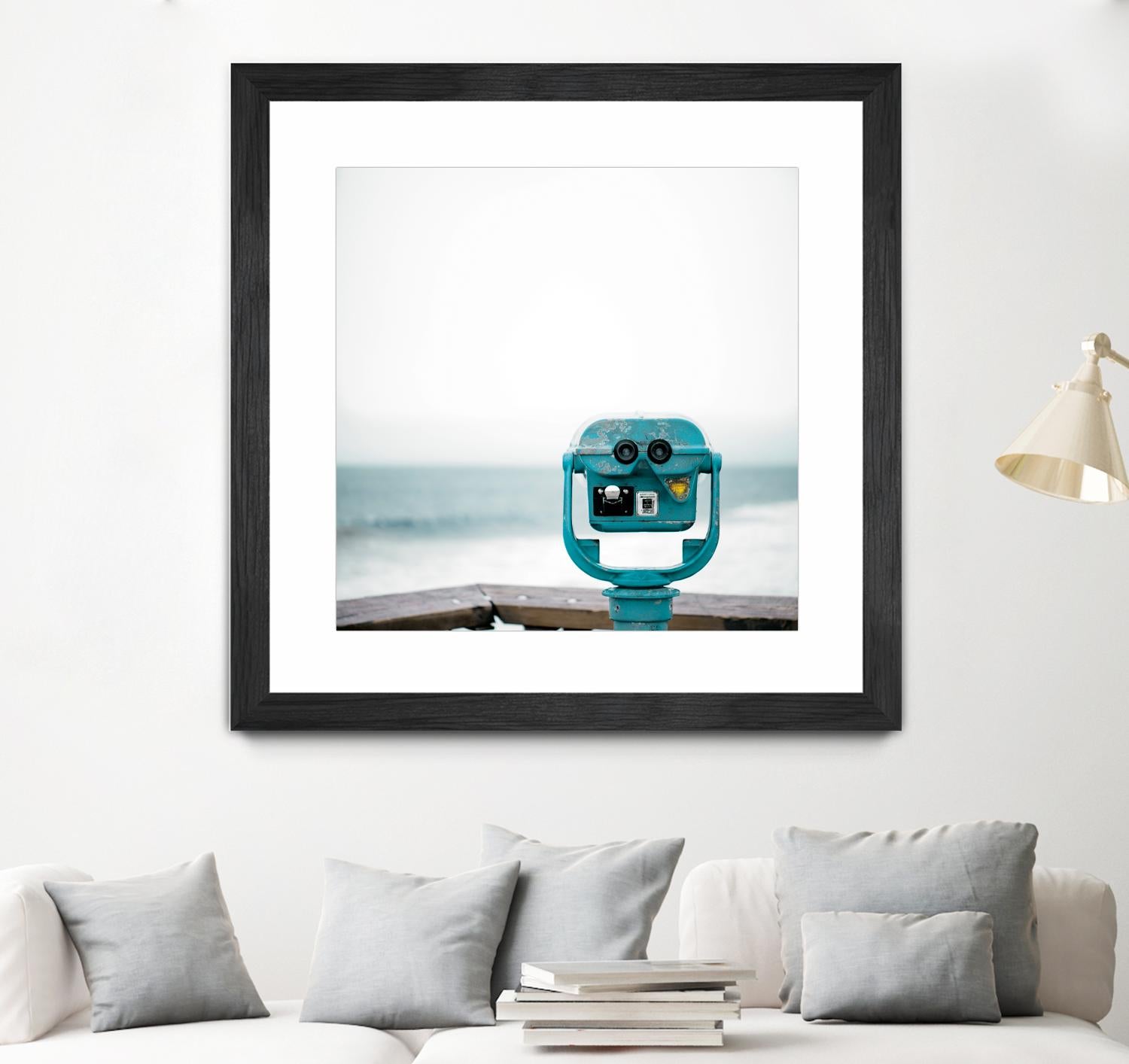 Pacific Cool I by Elizabeth Urquhart on GIANT ART - white sea scene