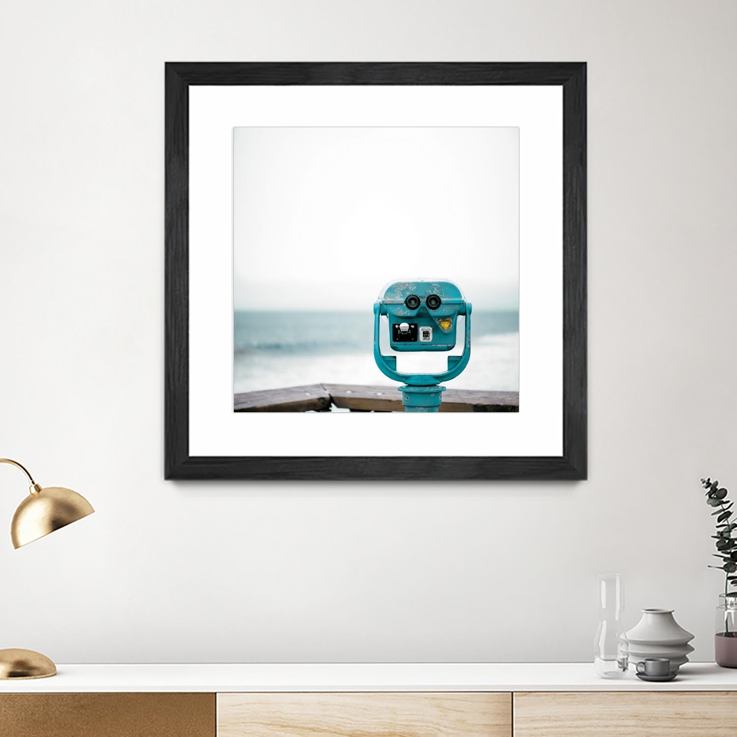 Pacific Cool I by Elizabeth Urquhart on GIANT ART - white sea scene