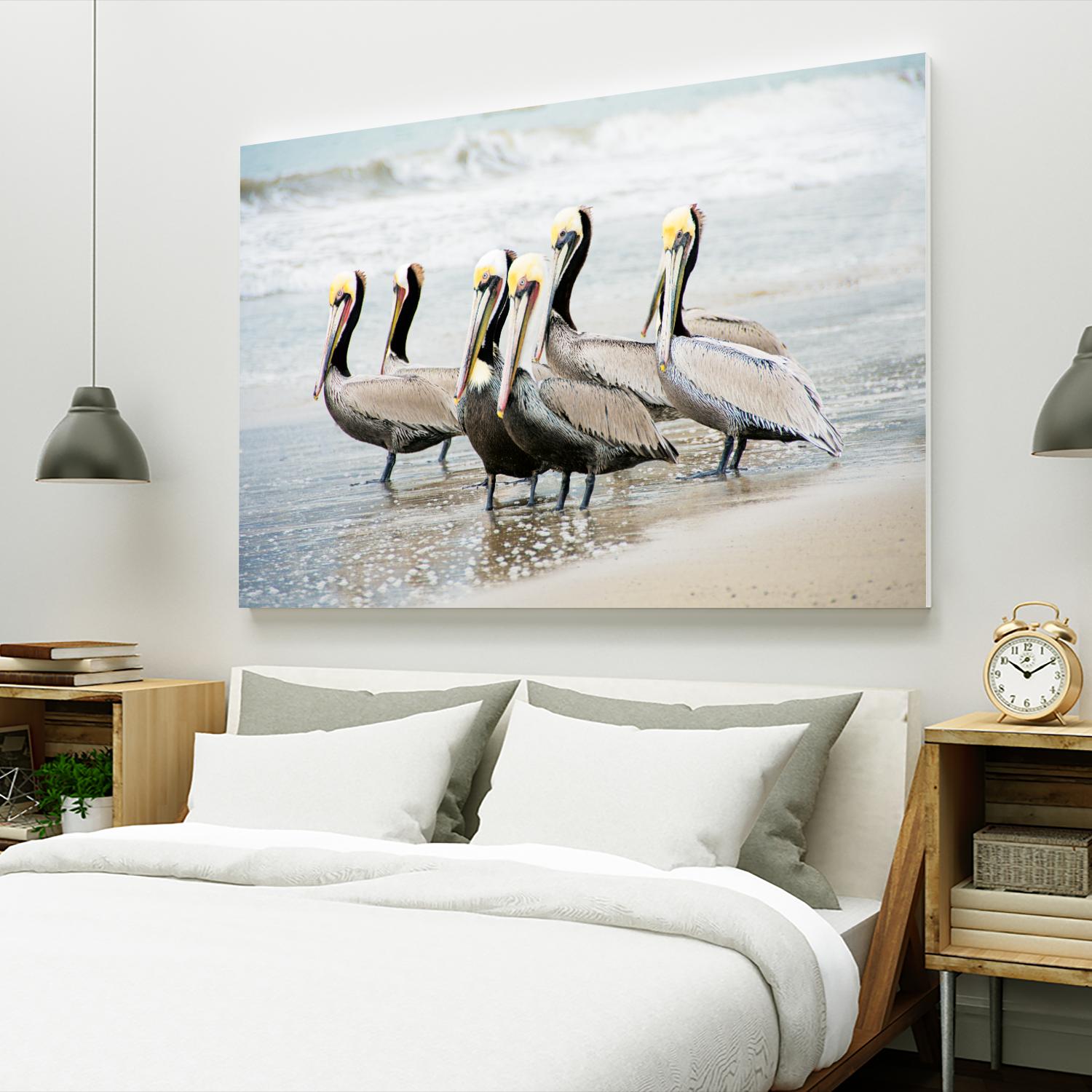 Pacific Cool IV Crop by Elizabeth Urquhart on GIANT ART - grey animals