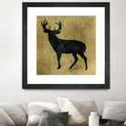 Golden Lodge I by James Wiens on GIANT ART - black animals
