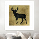 Golden Lodge I by James Wiens on GIANT ART - black animals