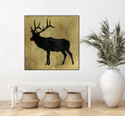 Golden Lodge IV by James Wiens on GIANT ART - black animals