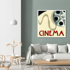 Cinema by Marco Fabiano on GIANT ART - white leisure