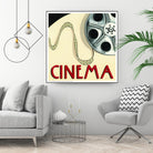 Cinema by Marco Fabiano on GIANT ART - white leisure