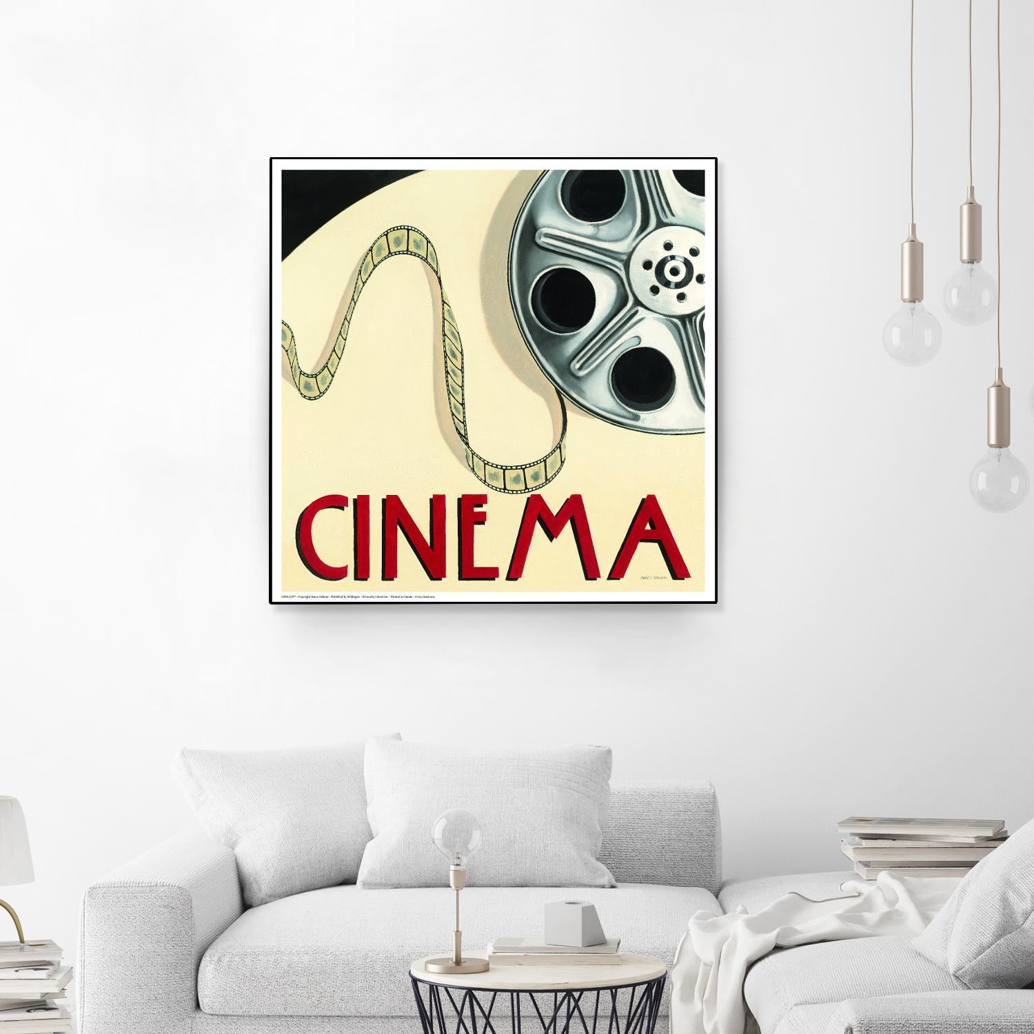 Cinema by Marco Fabiano on GIANT ART - white leisure