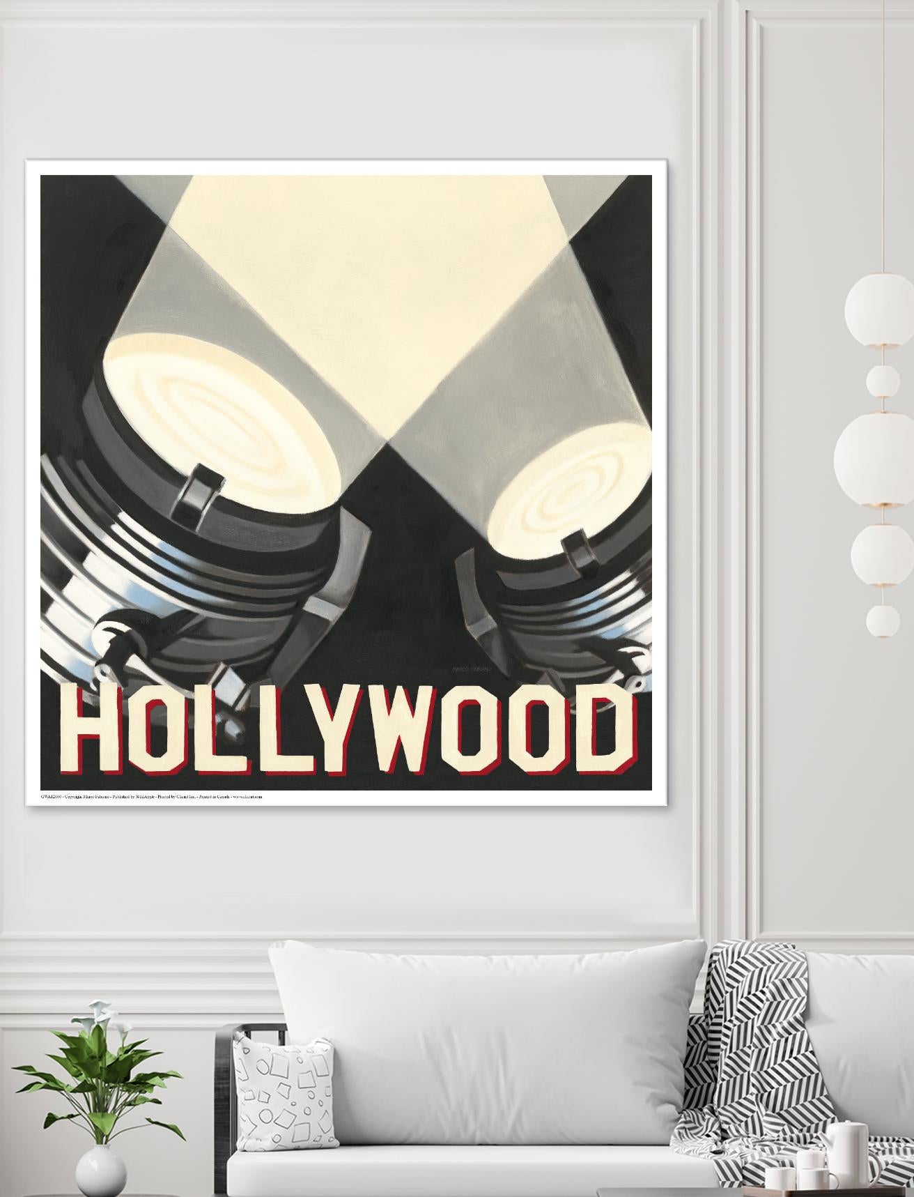 Hollywood by Marco Fabiano on GIANT ART - beige leisure