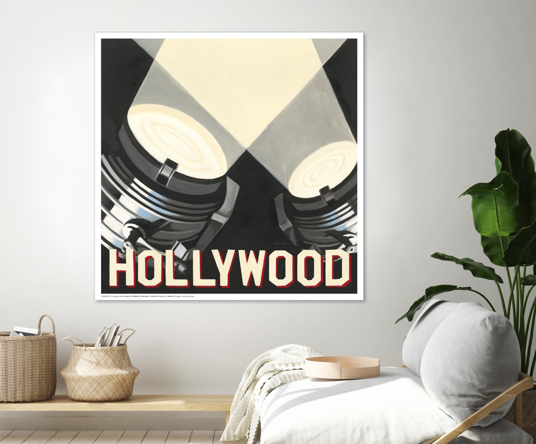 Hollywood by Marco Fabiano on GIANT ART - beige leisure