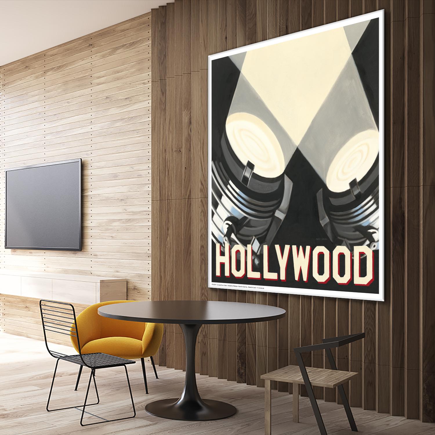 Hollywood by Marco Fabiano on GIANT ART - beige leisure