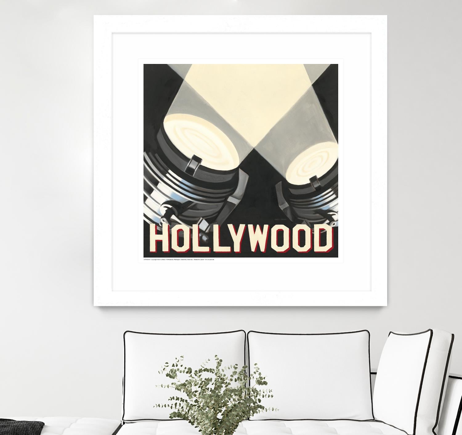 Hollywood by Marco Fabiano on GIANT ART - beige leisure