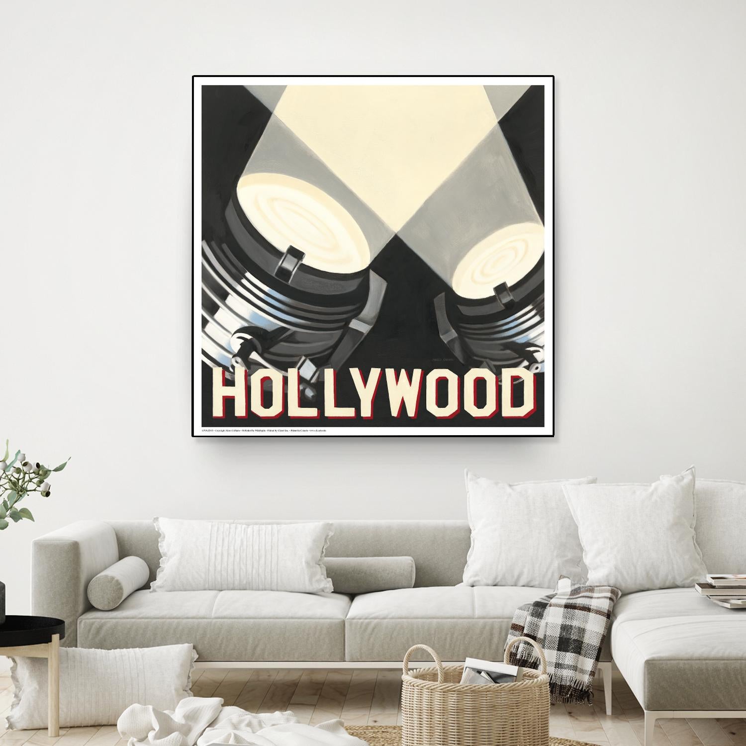 Hollywood by Marco Fabiano on GIANT ART - beige leisure