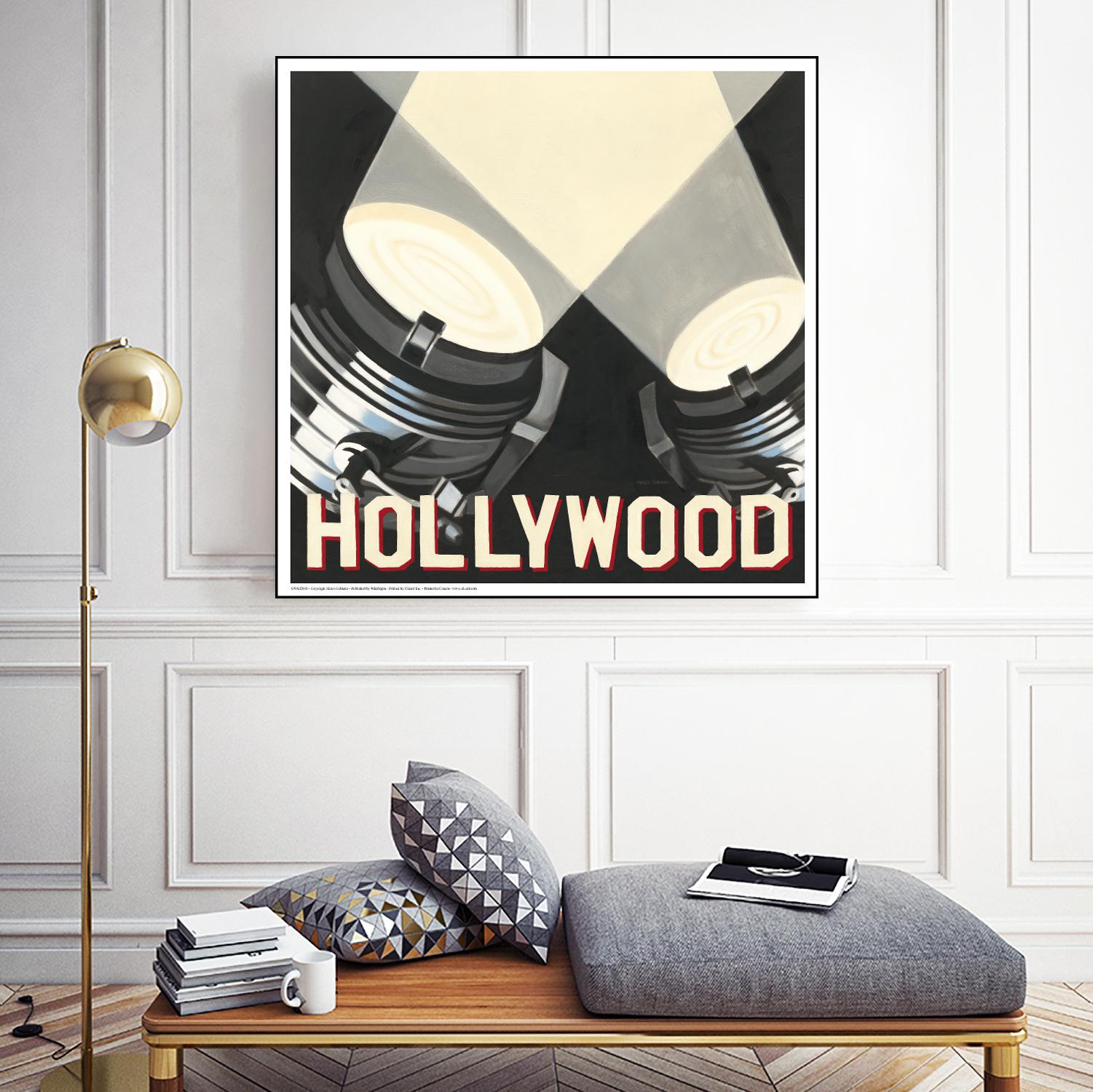 Hollywood by Marco Fabiano on GIANT ART - beige leisure
