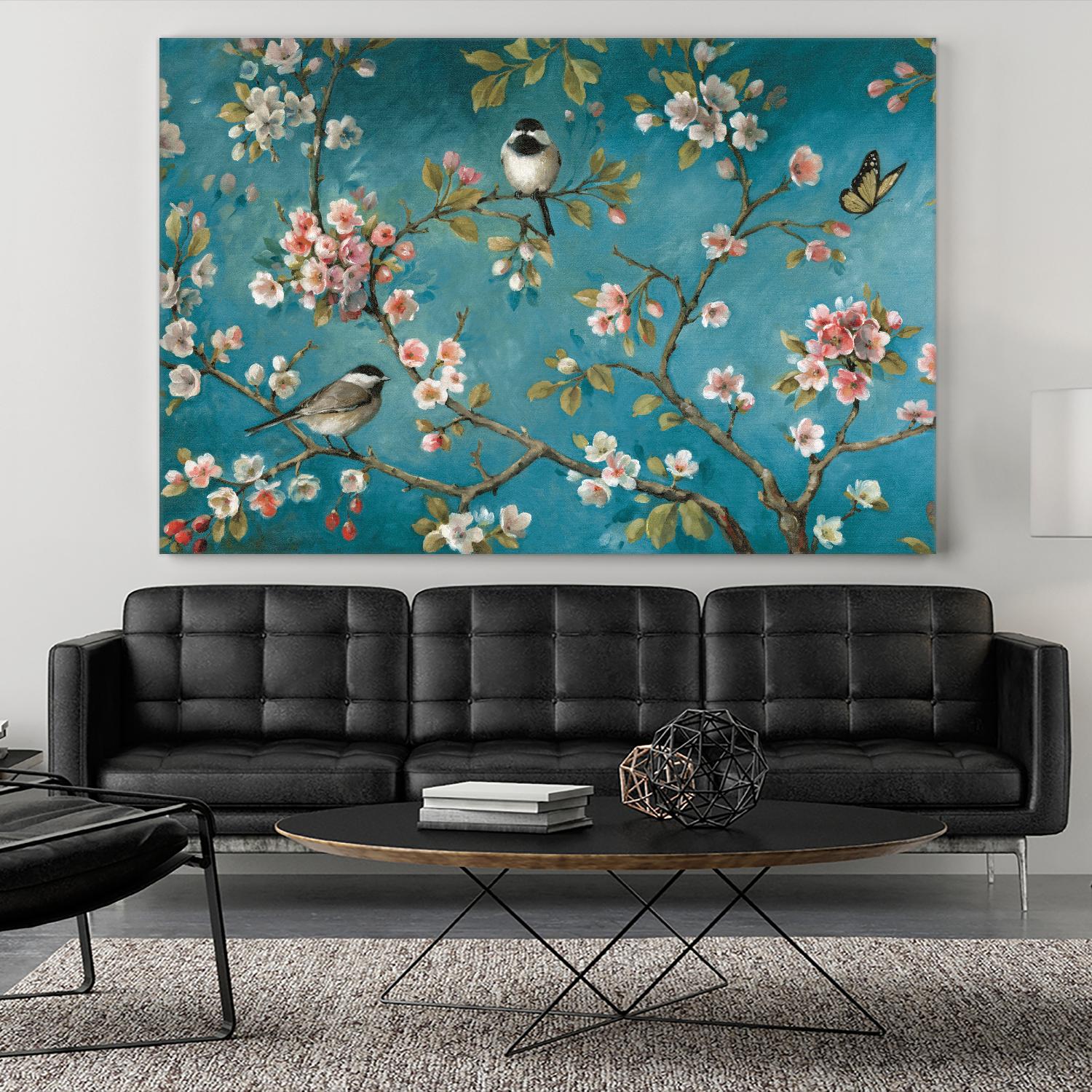 Blossom 1 by Lisa Audit on GIANT ART - pink floral