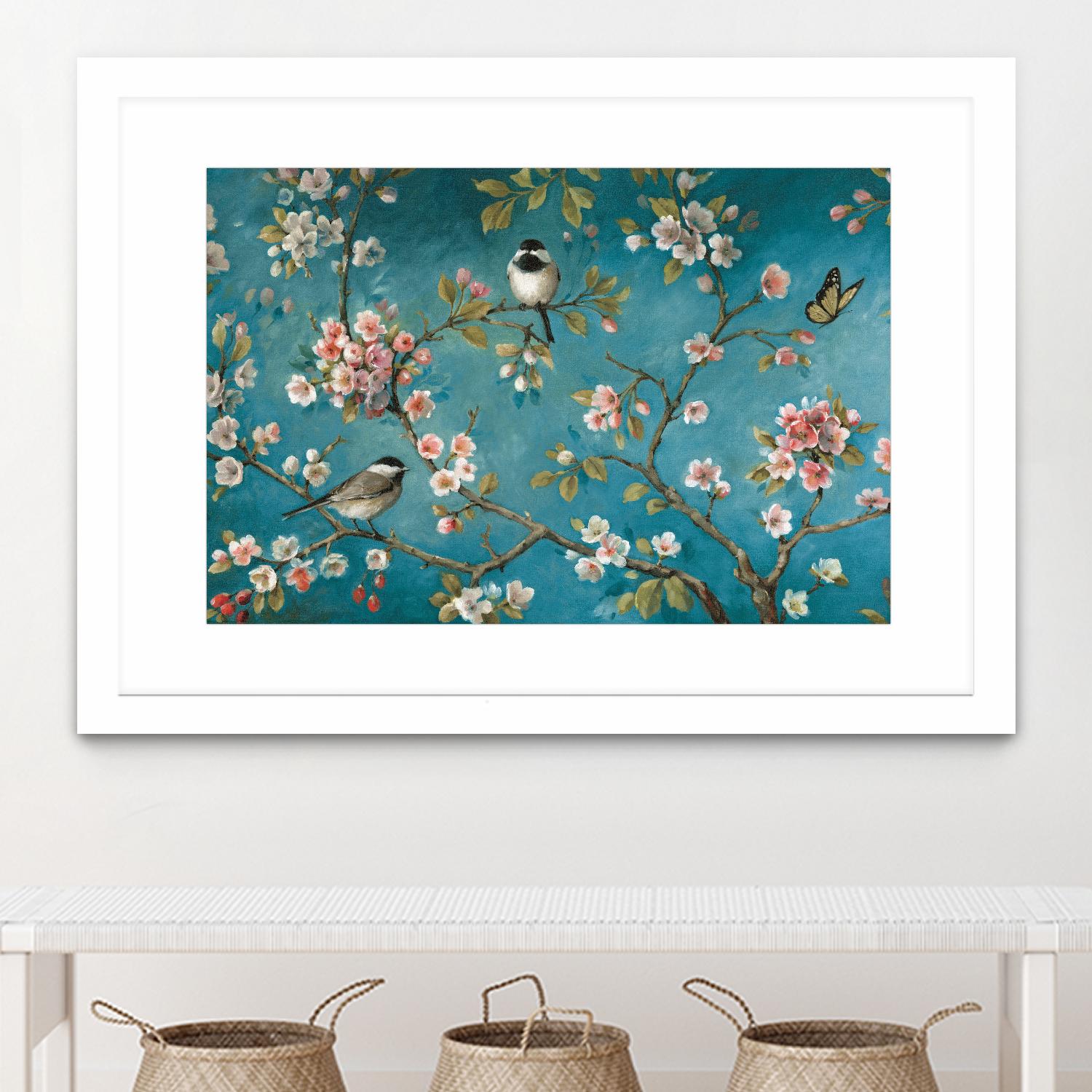 Blossom 1 by Lisa Audit on GIANT ART - pink floral