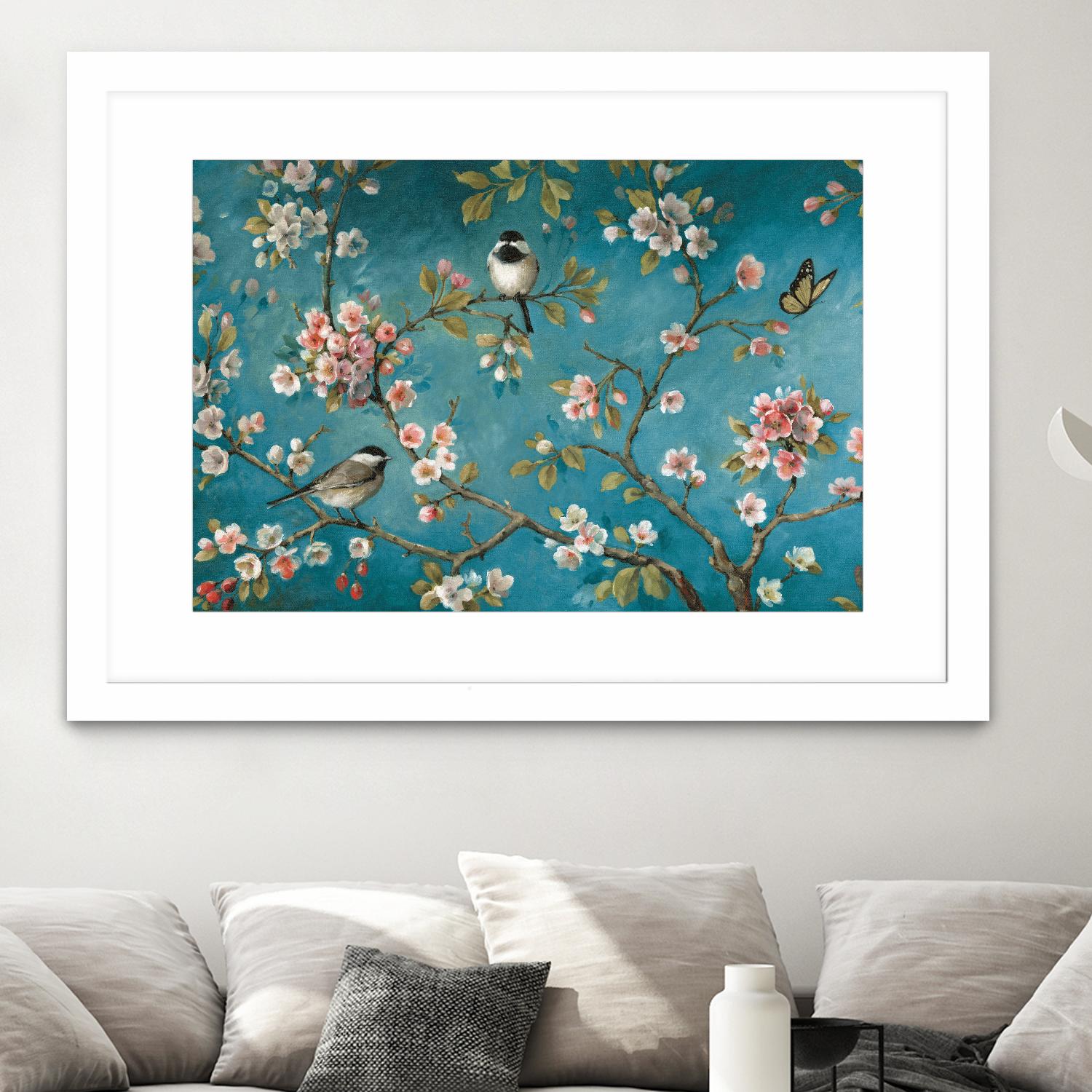 Blossom 1 by Lisa Audit on GIANT ART - pink floral