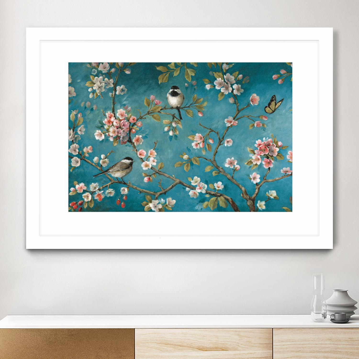 Blossom 1 by Lisa Audit on GIANT ART - pink floral