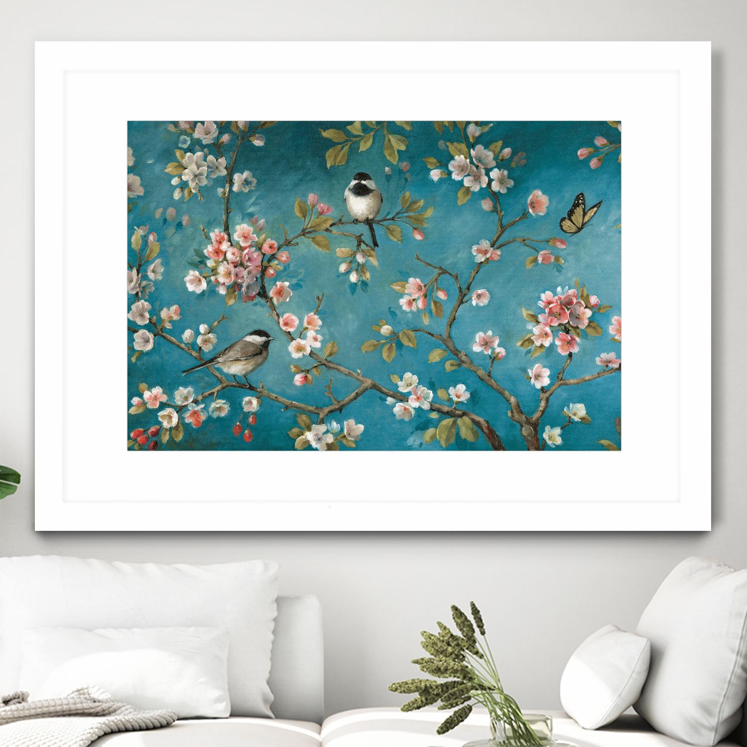 Blossom 1 by Lisa Audit on GIANT ART - pink floral