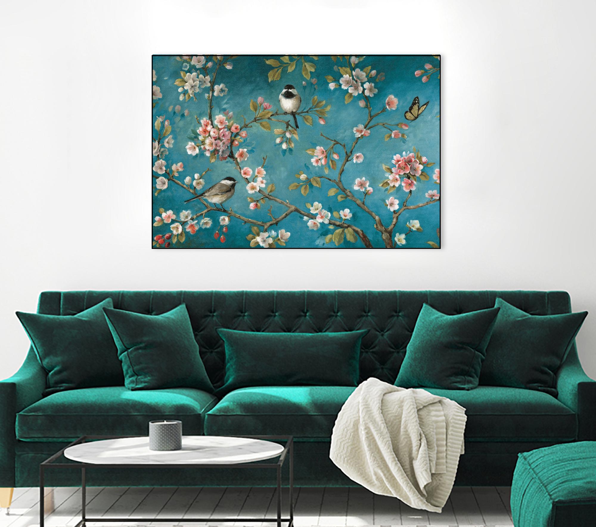 Blossom 1 by Lisa Audit on GIANT ART - pink floral