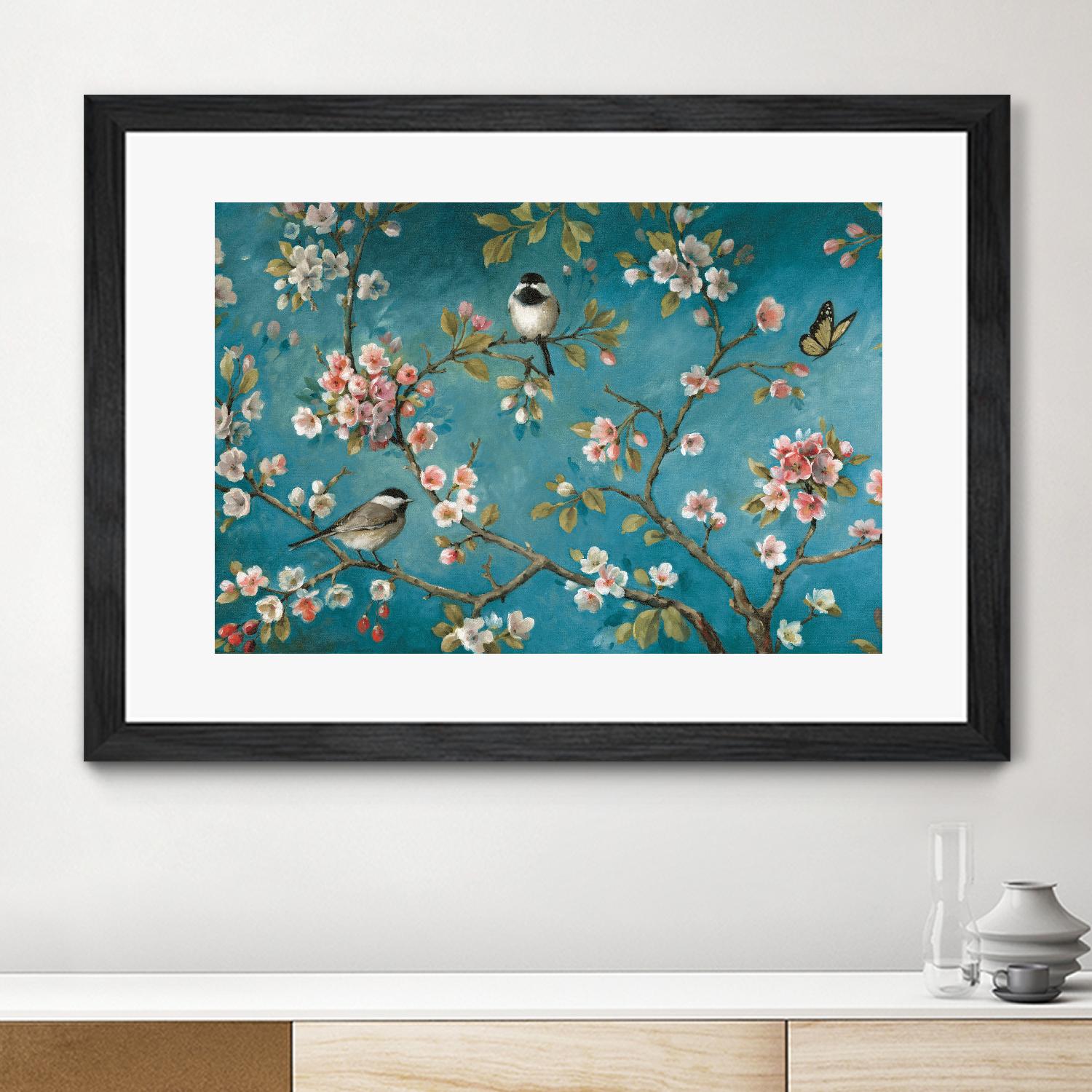 Blossom 1 by Lisa Audit on GIANT ART - pink floral