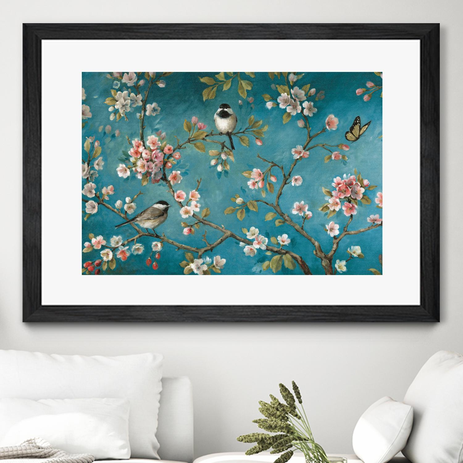 Blossom 1 by Lisa Audit on GIANT ART - pink floral