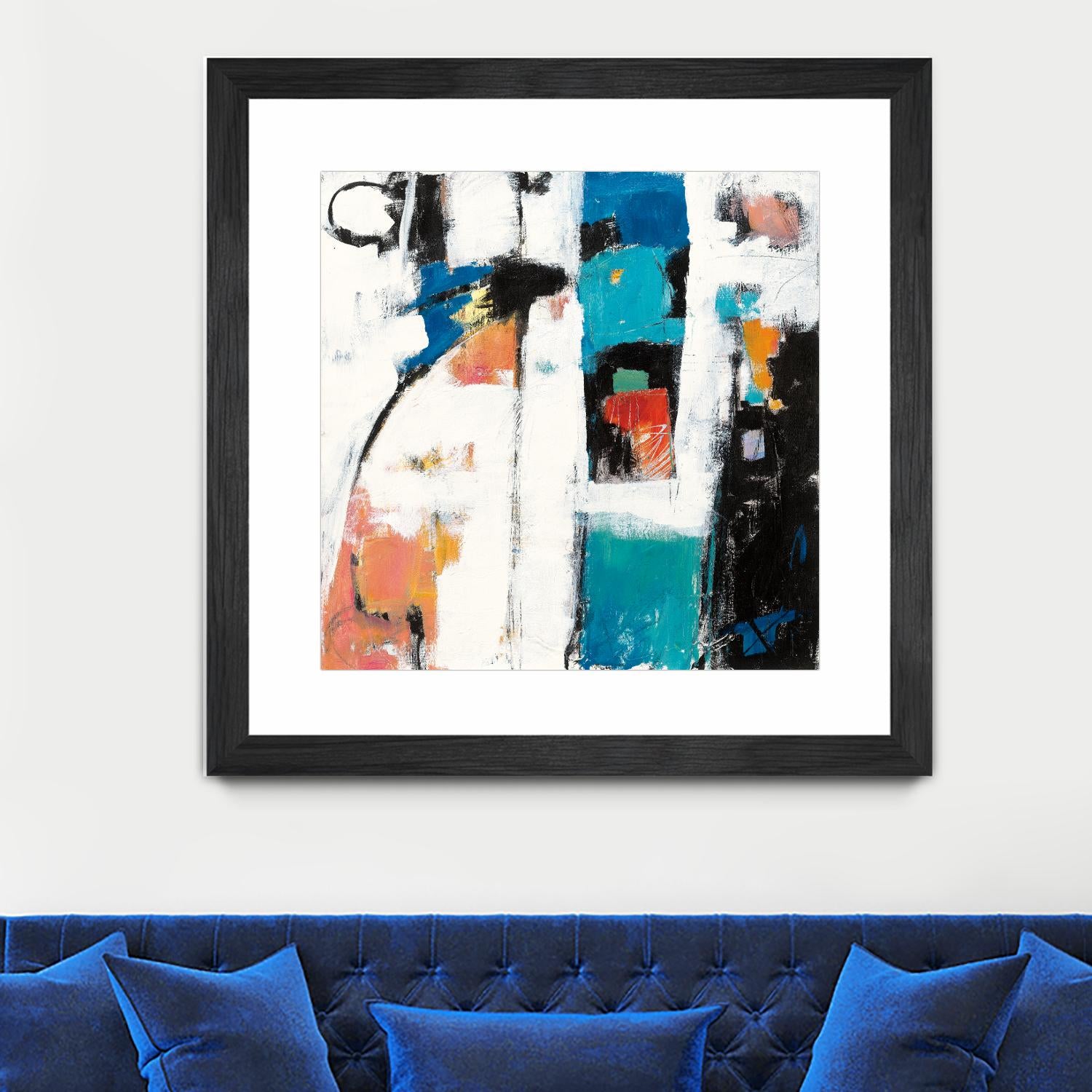 Catalina I by Mike Schick on GIANT ART - white abstract