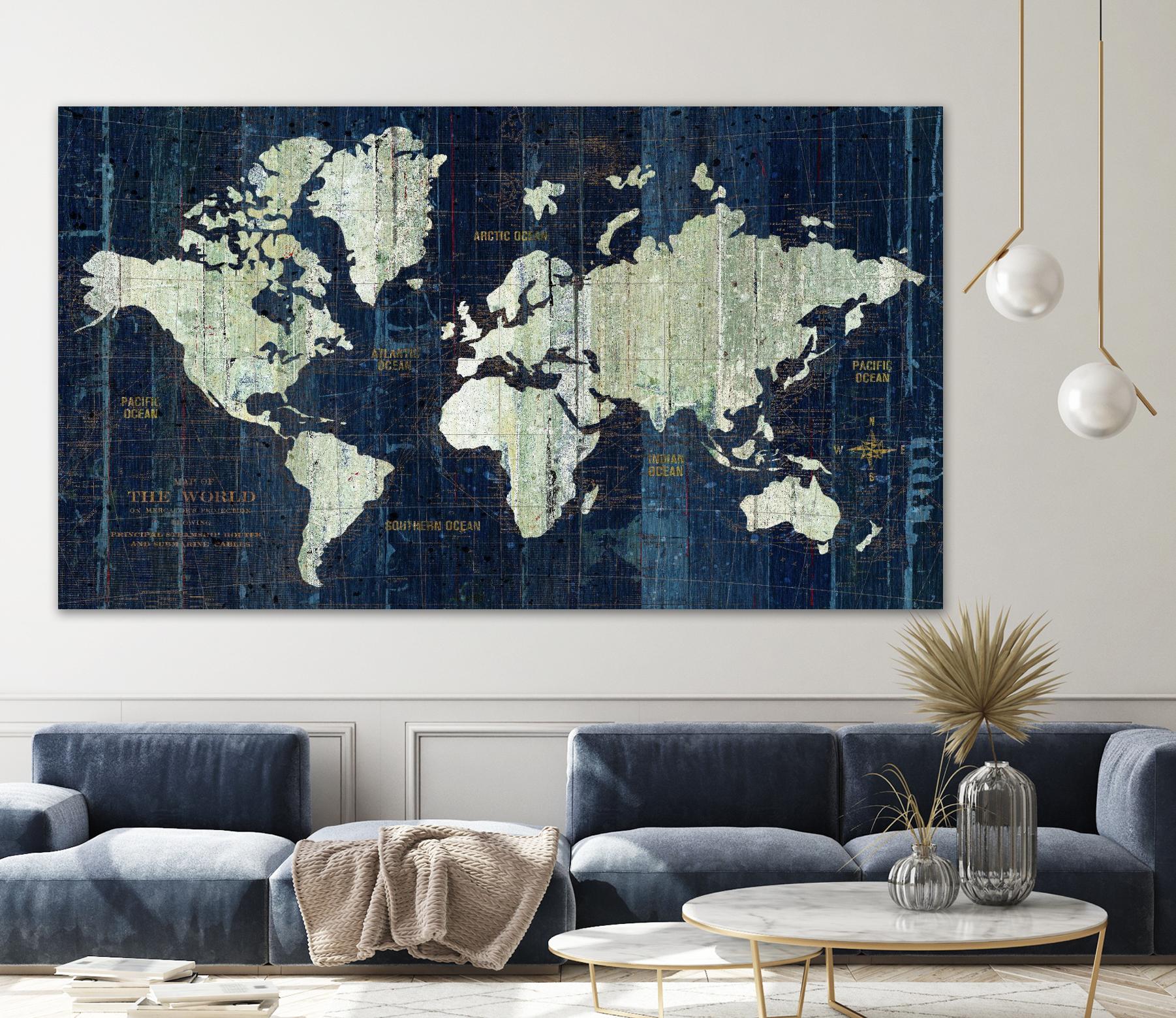 Old World Map by WildApplePortfolio on GIANT ART - grey maps