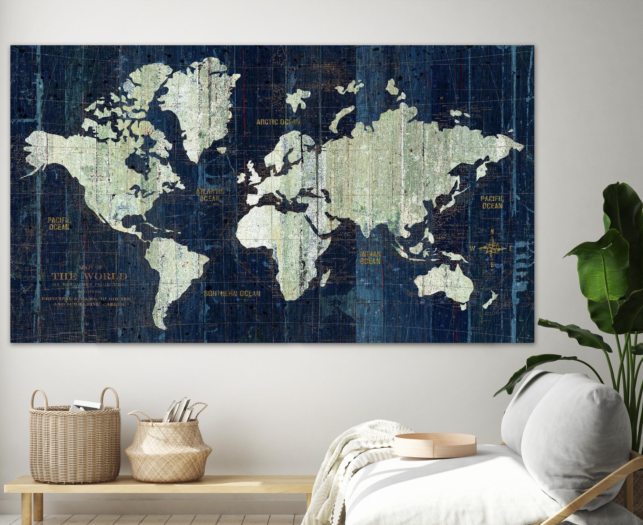Old World Map by WildApplePortfolio on GIANT ART - grey maps