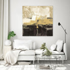 July Road II - Tan by Silvia Vassileva on GIANT ART - white abstract