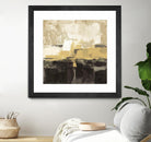 July Road II - Tan by Silvia Vassileva on GIANT ART - white abstract