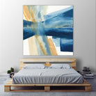 Indigo II by Chris Paschke on GIANT ART - orange abstract