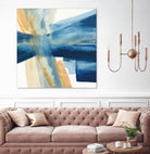 Indigo II by Chris Paschke on GIANT ART - orange abstract