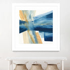 Indigo II by Chris Paschke on GIANT ART - orange abstract