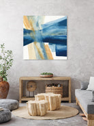 Indigo II by Chris Paschke on GIANT ART - orange abstract