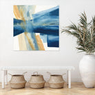 Indigo II by Chris Paschke on GIANT ART - orange abstract