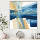 Indigo II by Chris Paschke on GIANT ART - orange abstract