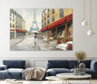 Morning in Paris by Avery Tillmon on GIANT ART - red city scene