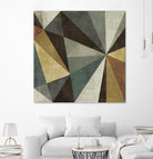 Triangulawsome by Michael Mullan on GIANT ART - beige abstract