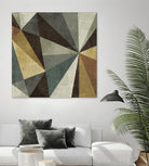 Triangulawsome by Michael Mullan on GIANT ART - beige abstract