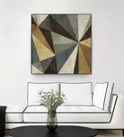 Triangulawsome by Michael Mullan on GIANT ART - beige abstract