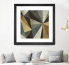 Triangulawsome by Michael Mullan on GIANT ART - beige abstract