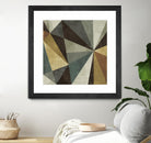 Triangulawsome by Michael Mullan on GIANT ART - beige abstract