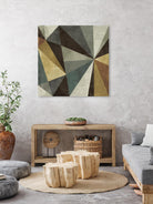 Triangulawsome by Michael Mullan on GIANT ART - beige abstract