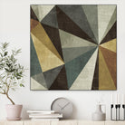 Triangulawsome by Michael Mullan on GIANT ART - beige abstract