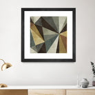 Triangulawsome by Michael Mullan on GIANT ART - beige abstract